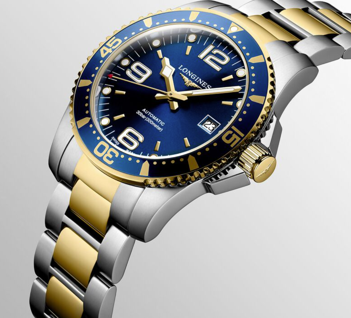 LONGINES HydroConquest Automatic (41mm) Blue Dial / Two-Tone Stainless Bracelet L3.742.3.96.7