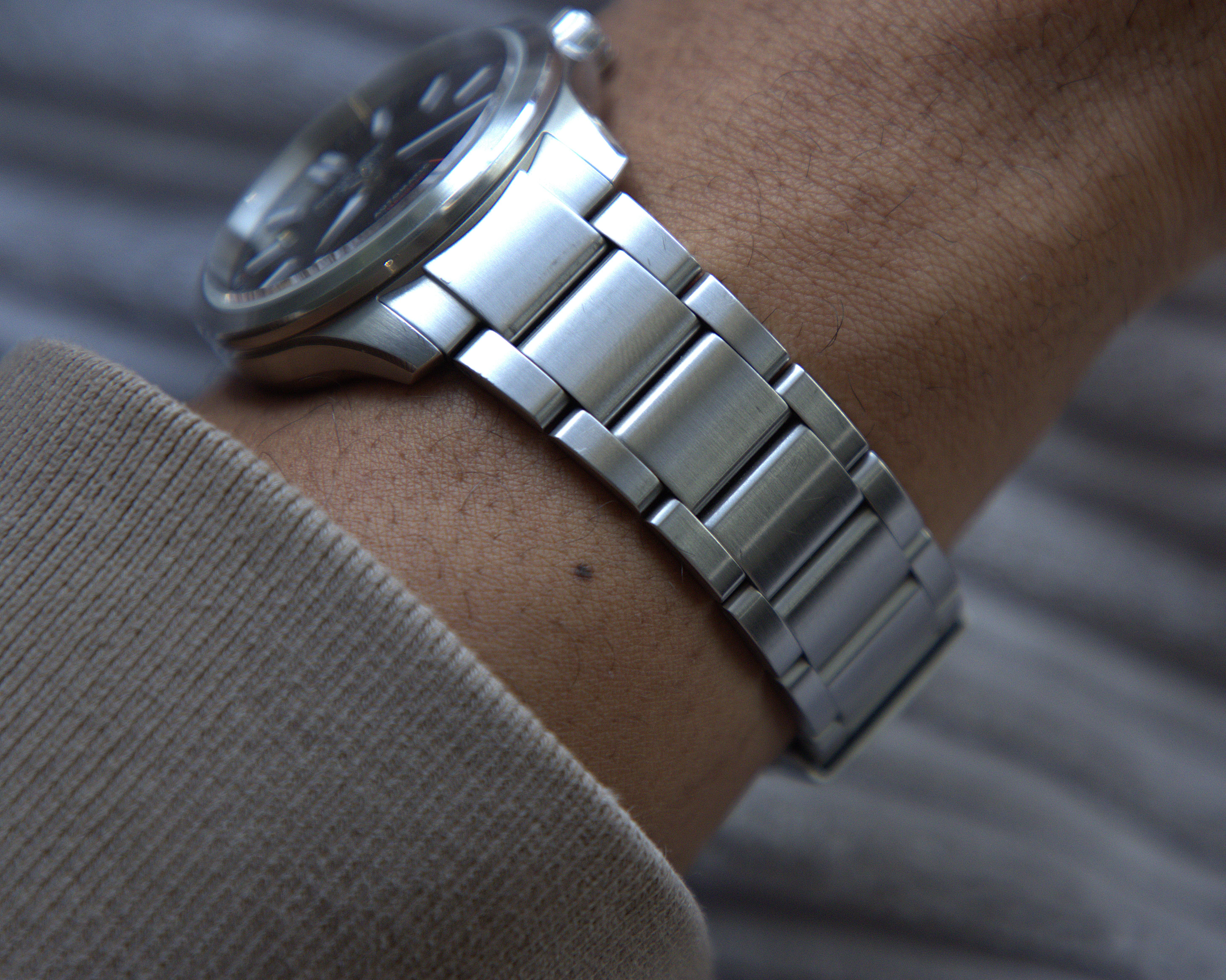 Christopher Ward C63 Sealander Black Dial Automatic Watch 39mm Case w/ Bracelet