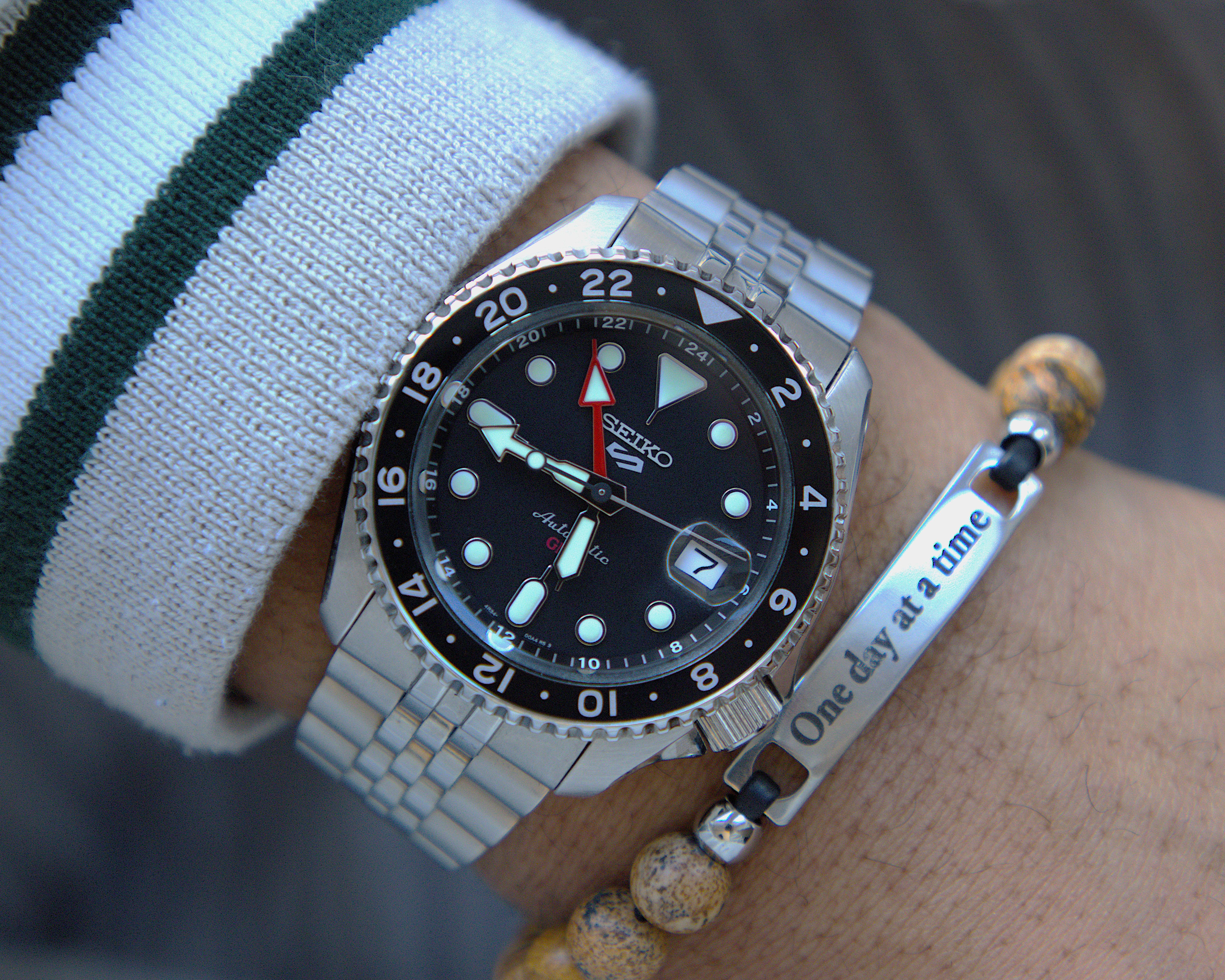 Seiko 5 Sports ‘Black Grape’ GMT SKX Re-Interpretation SSK001K1