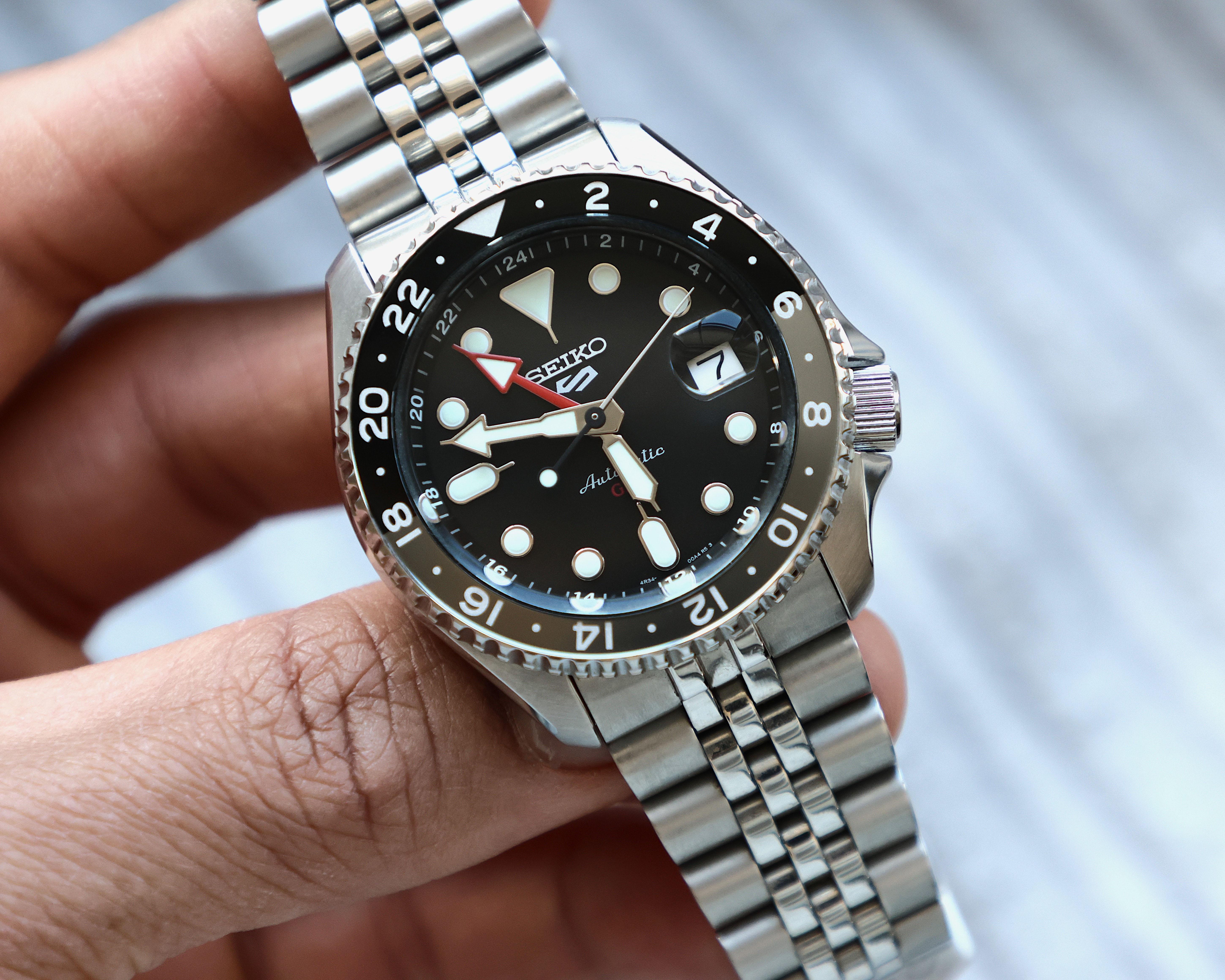 Seiko 5 Sports ‘Black Grape’ GMT SKX Re-Interpretation SSK001K1