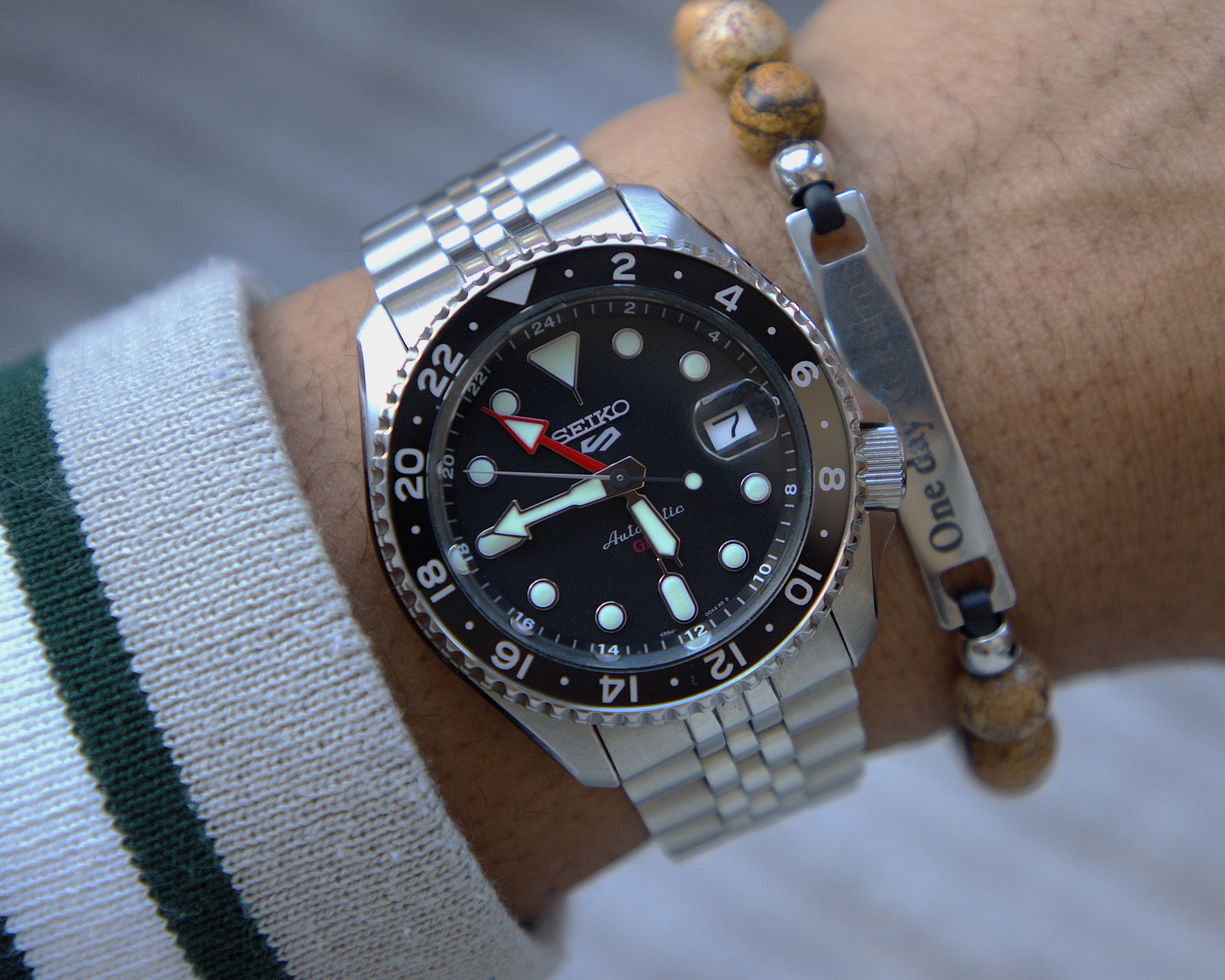 Seiko 5 Sports ‘Black Grape’ GMT SKX Re-Interpretation SSK001K1
