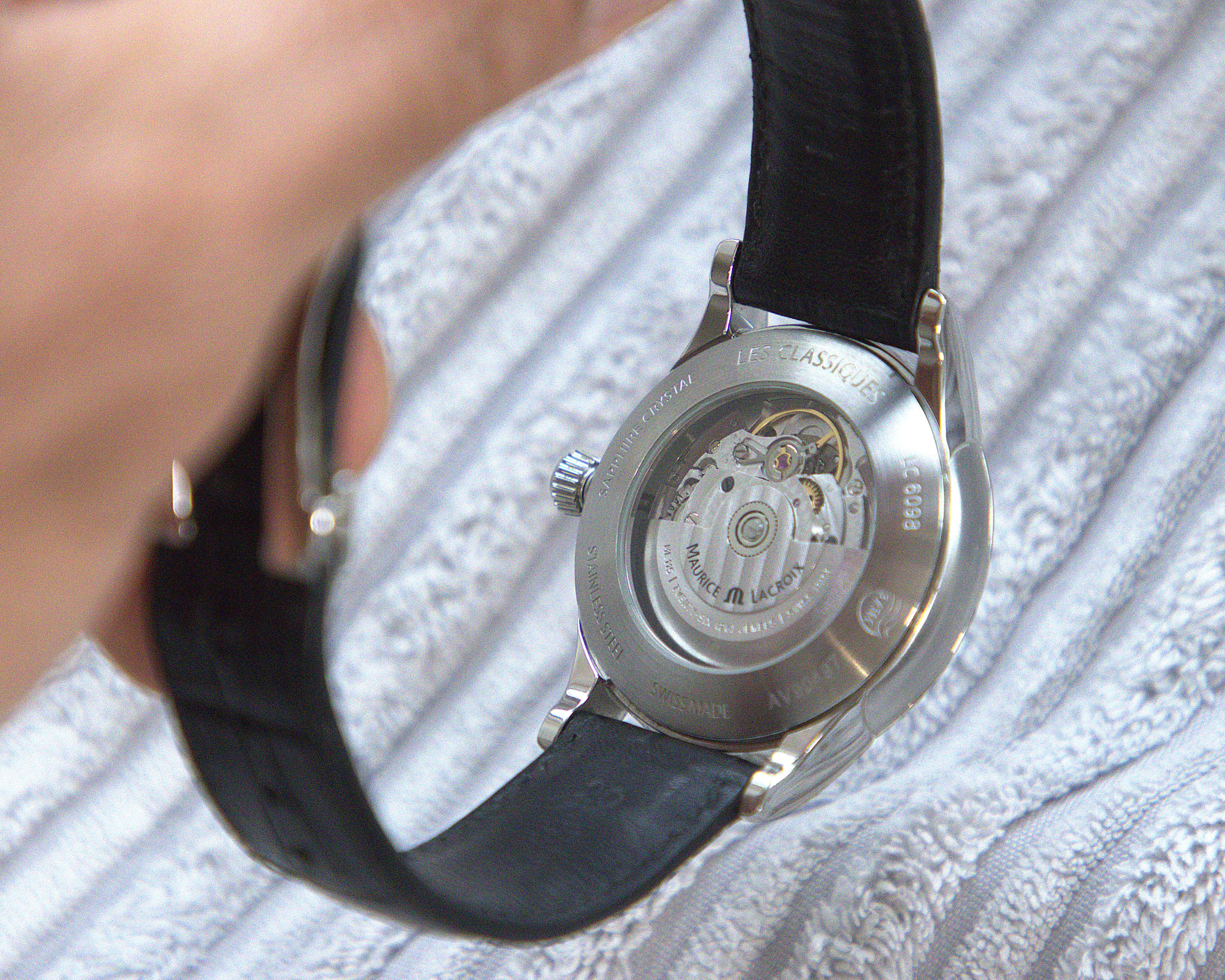 Maurice Lacroix Les Classiques Date Mens LC6098-SS001-120-1 Automatic Watch