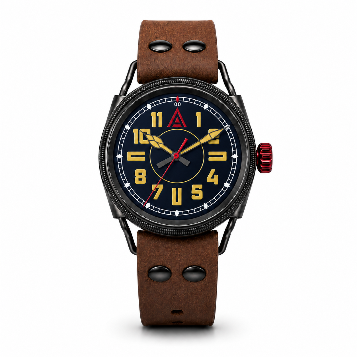 WT AUTHOR Men's Watch Model Nº 1914 Black Dial - British Made & Limited Edition