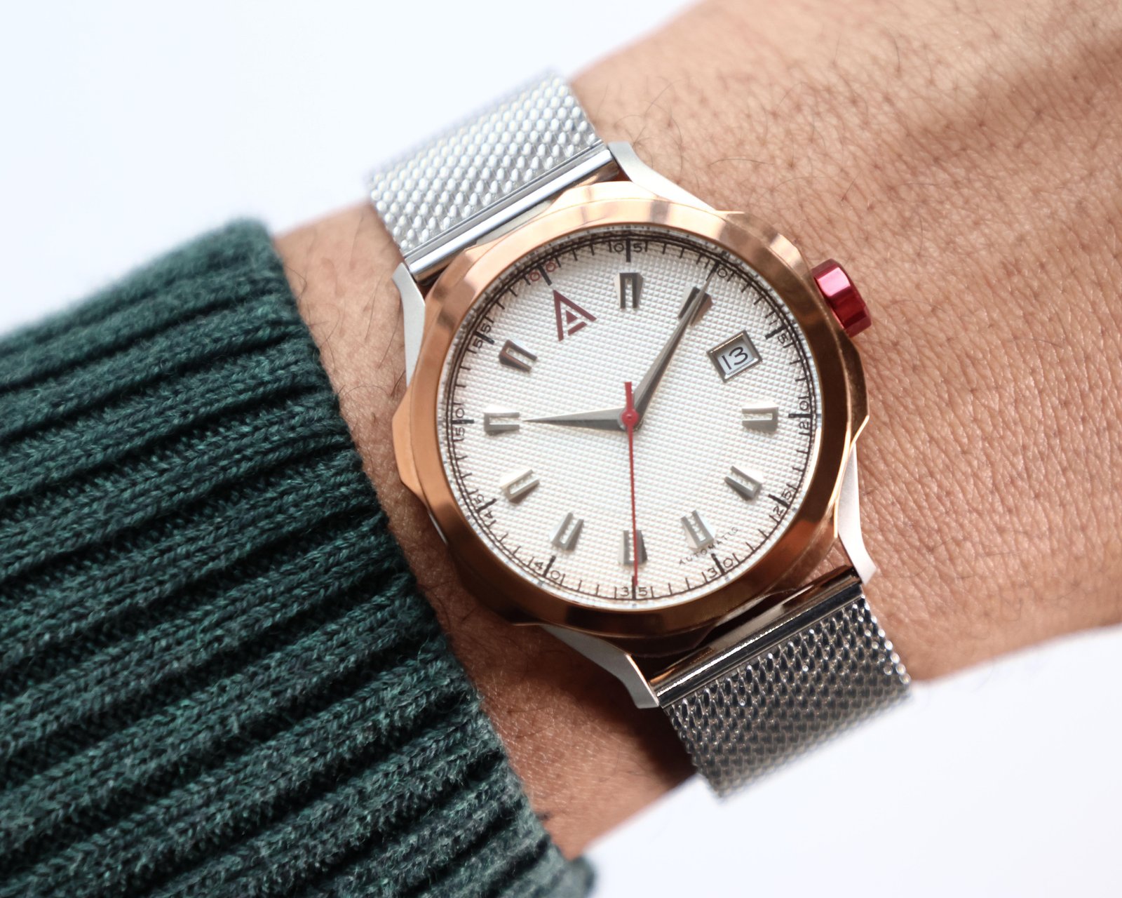 WT AUTHOR Watch Model Nº 1953 White - British Made & Limited Edition