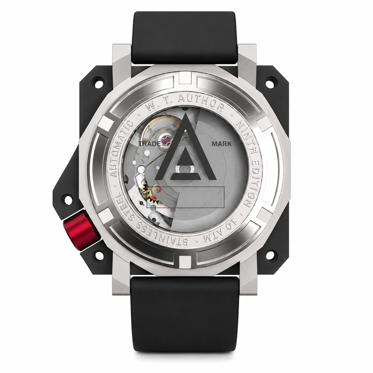 WT AUTHOR Automatic Watch Model Nº 1988 Phantom - British Made & Limited Edition