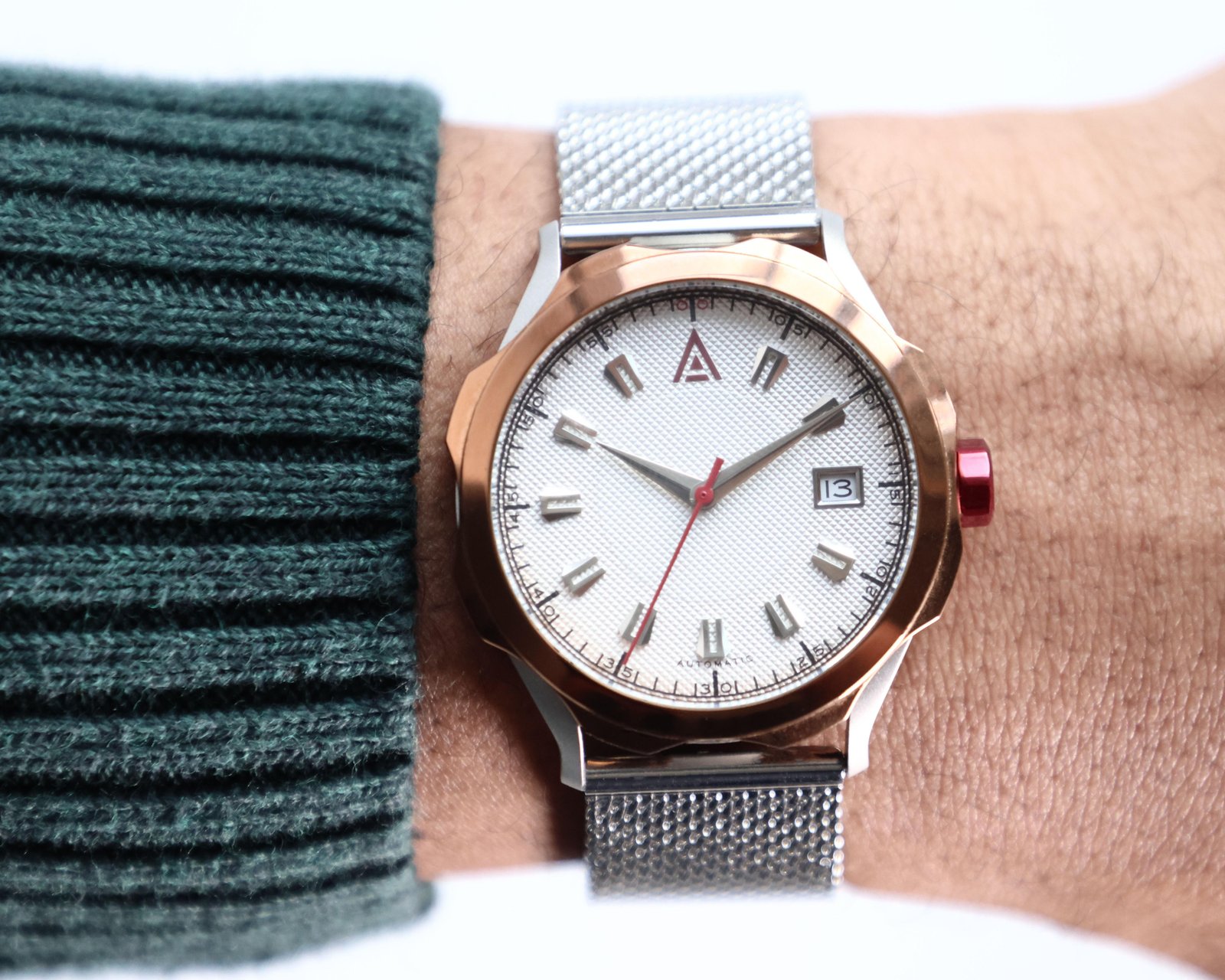 WT AUTHOR Watch Model Nº 1953 White - British Made & Limited Edition