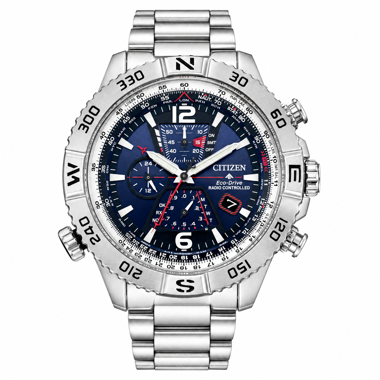 Citizen Eco-Drive Promaster Navihawk A.T Chronograph Men's Watch - AT8220-55L