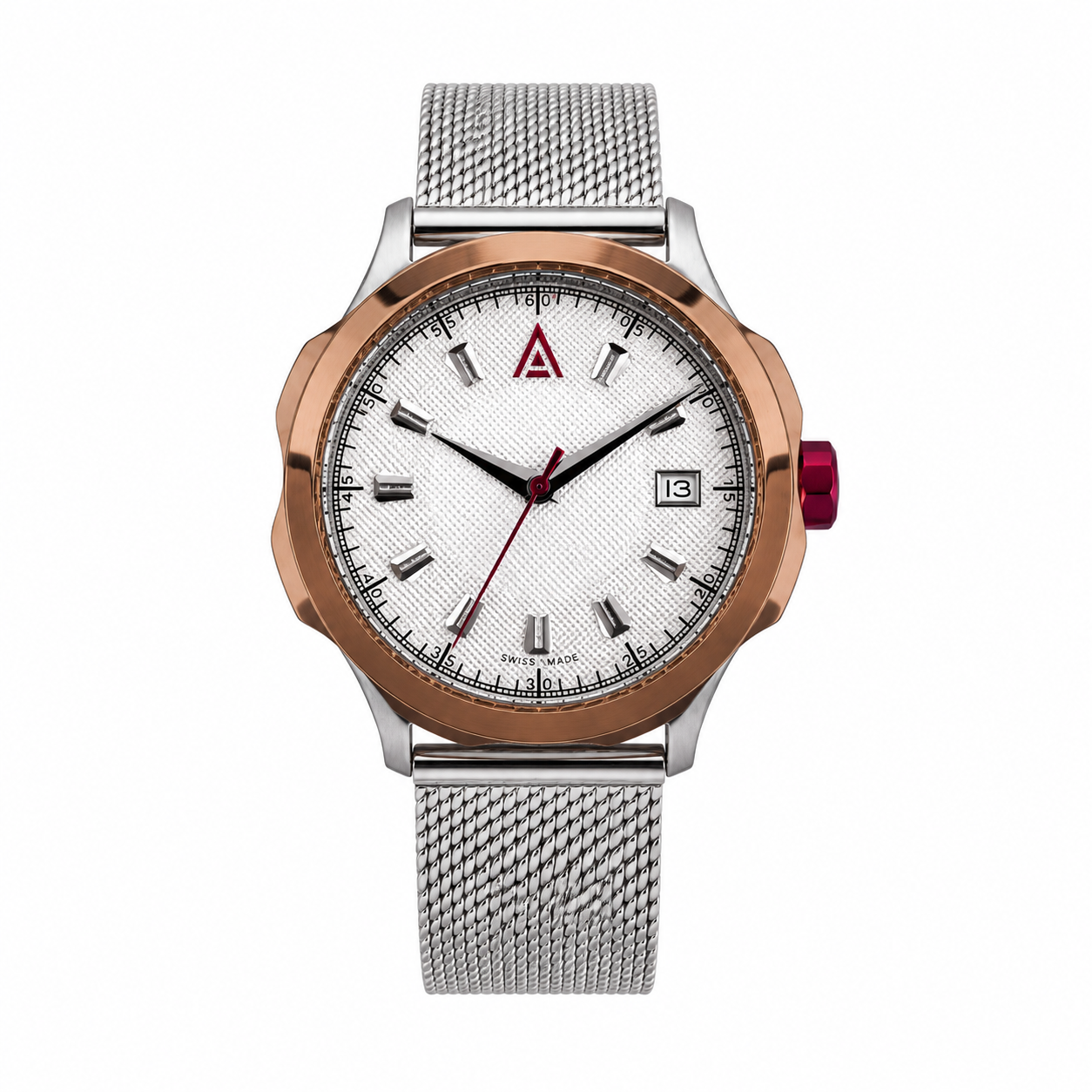 WT AUTHOR Watch Model Nº 1953 White - British Made & Limited Edition