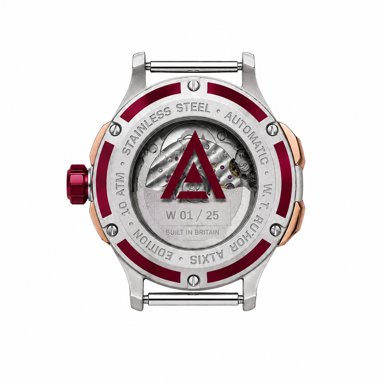 WT AUTHOR Watch Model Nº 1953 White - British Made & Limited Edition