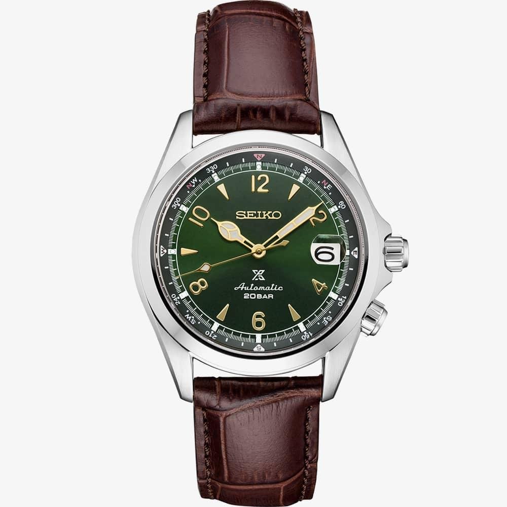 Seiko Men's Prospex Alpinist Watch Green Dial Automatic Watch - SPB121J1