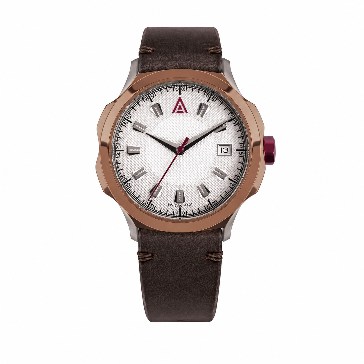 WT AUTHOR Watch Model Nº 1953 White - British Made & Limited Edition