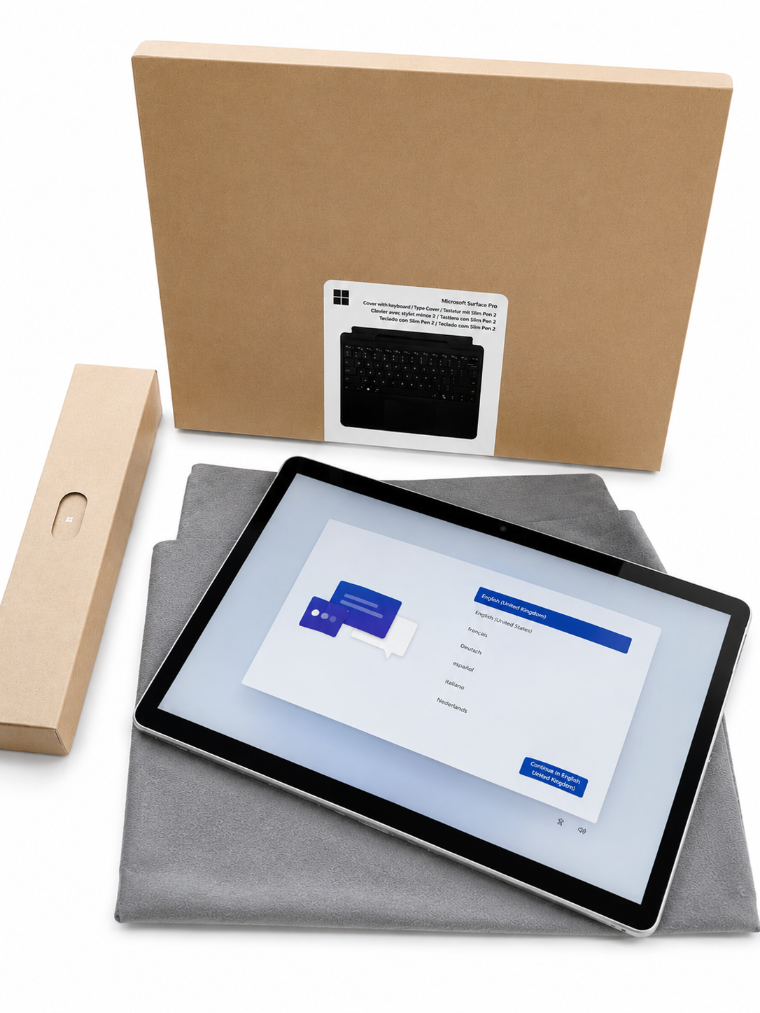Microsoft Surface Pro 9 w/ Keyboard | Intel i7-1265U | 16GB RAM | 512GB SSD