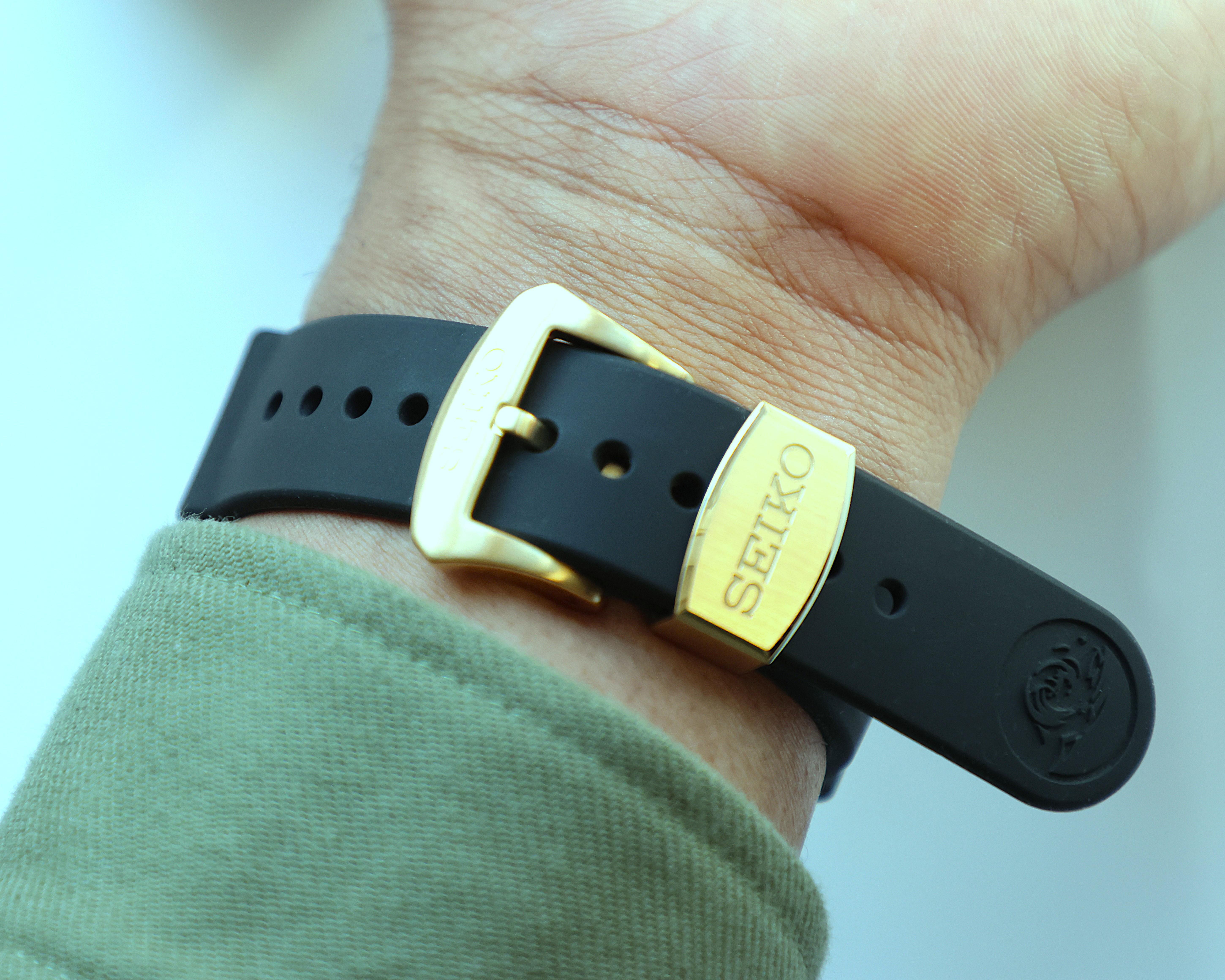 Seiko Prospex Tuna Solar Diver SNE498P1 Black Gold 200m Men's Watch