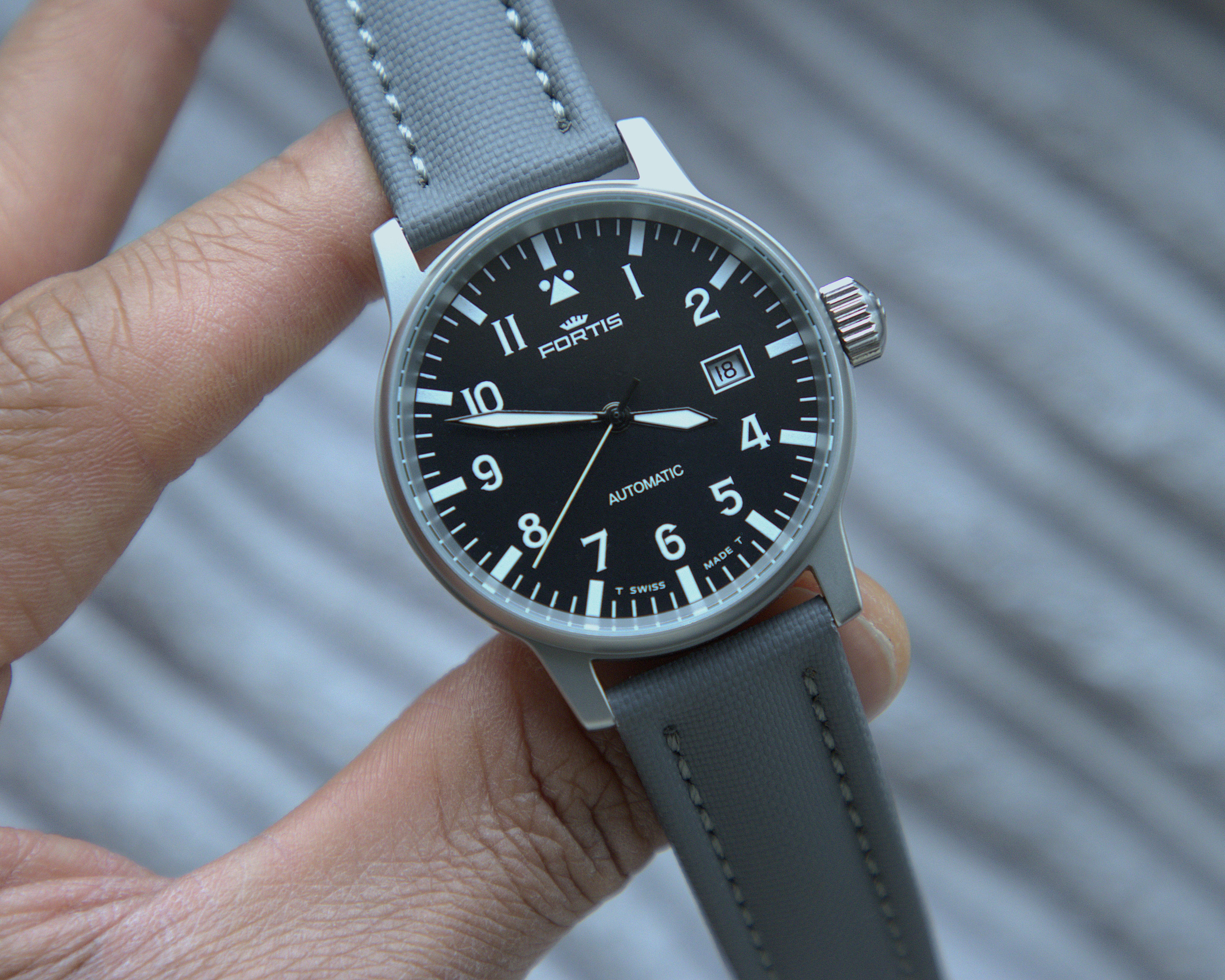 Fortis Aviatis Flieger Classic Automatic Watch 595.10.46