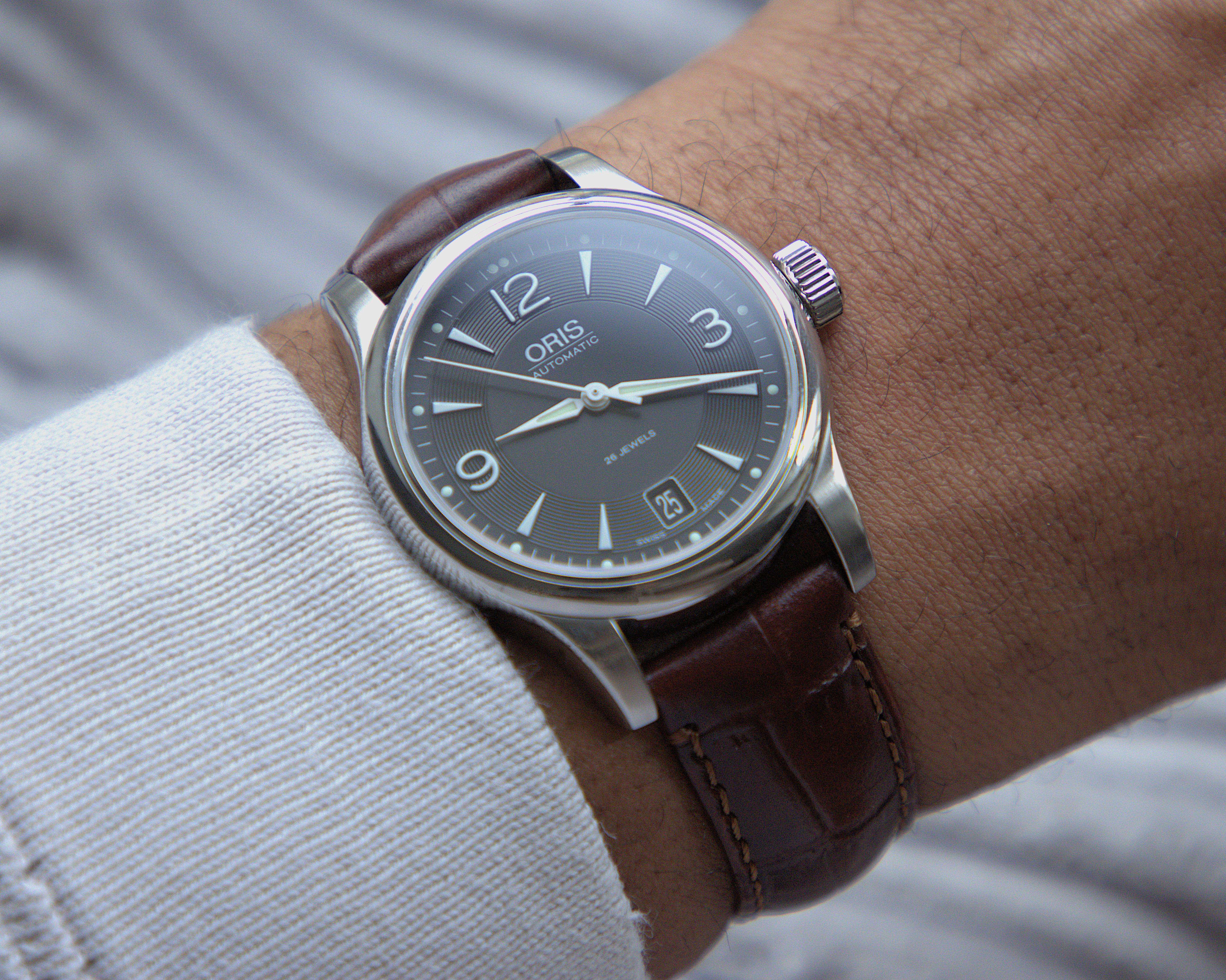 Oris Classic Date Automatic 73375784064LS 37mm Automatic Watch