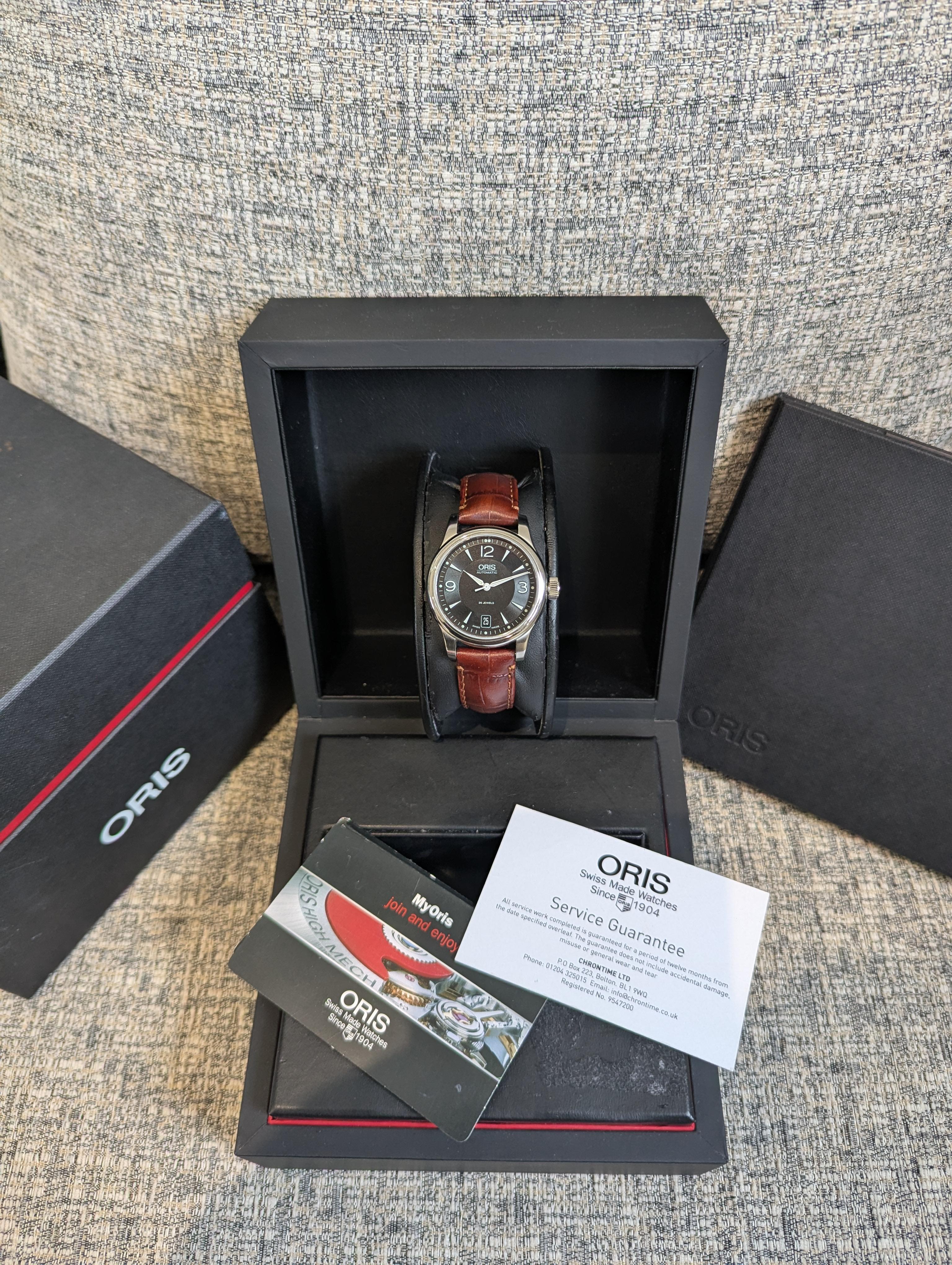 Oris Classic Date Automatic 73375784064LS 37mm Automatic Watch