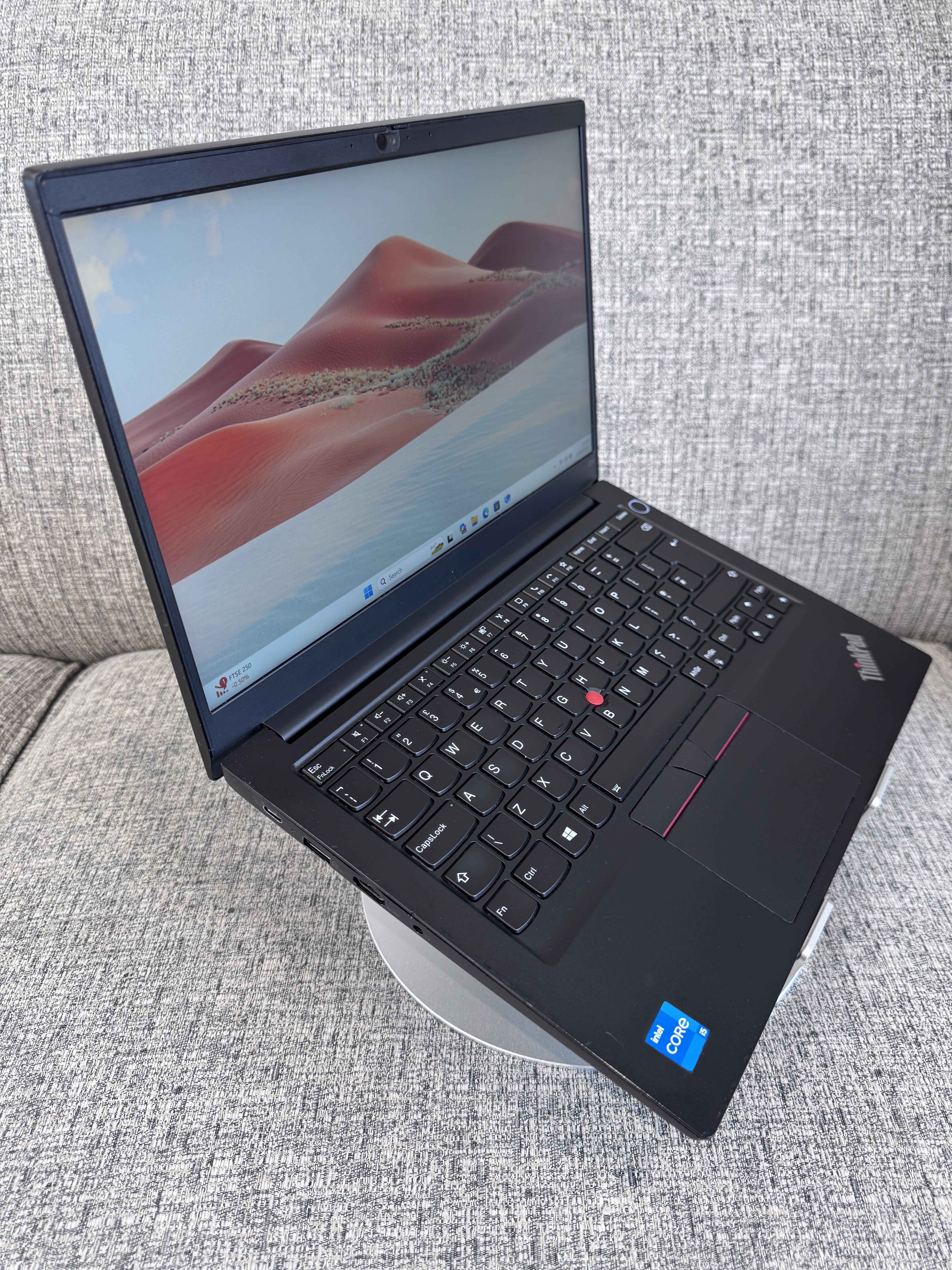 Lenovo ThinkPad E14 Gen 2 Laptop - Intel i5 11th Gen 16GB RAM 256GB