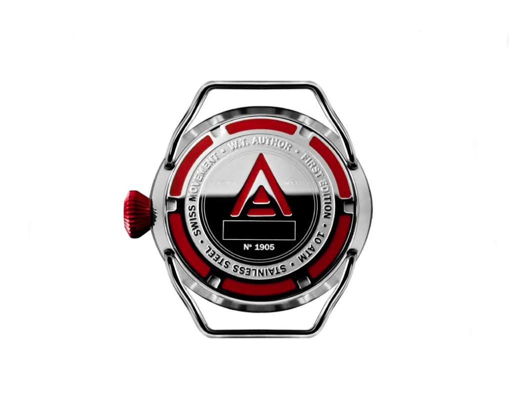 WT AUTHOR Men's Watch Model Nº 1905 White Dial - British Made & Limited Edition