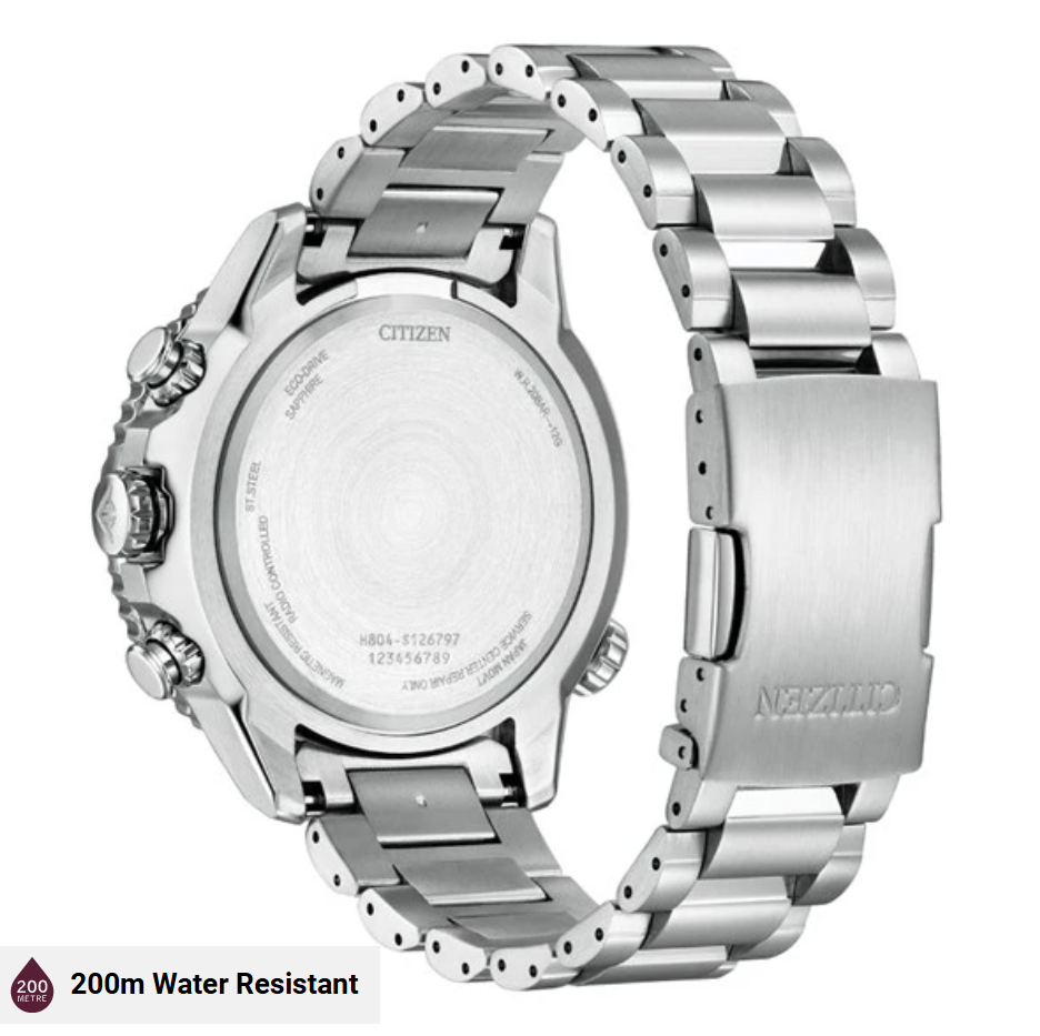 Citizen Eco-Drive Promaster Navihawk A.T Chronograph Men's Watch - AT8220-55L