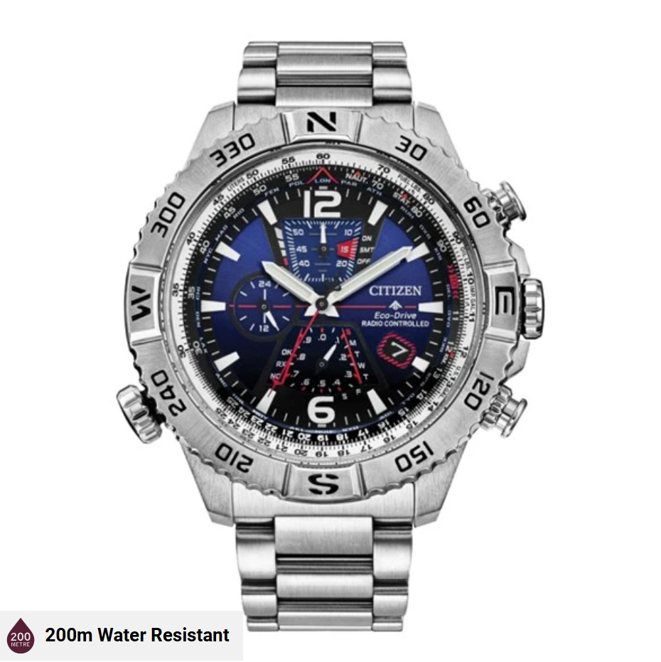 Citizen Eco-Drive Promaster Navihawk A.T Chronograph Men's Watch - AT8220-55L