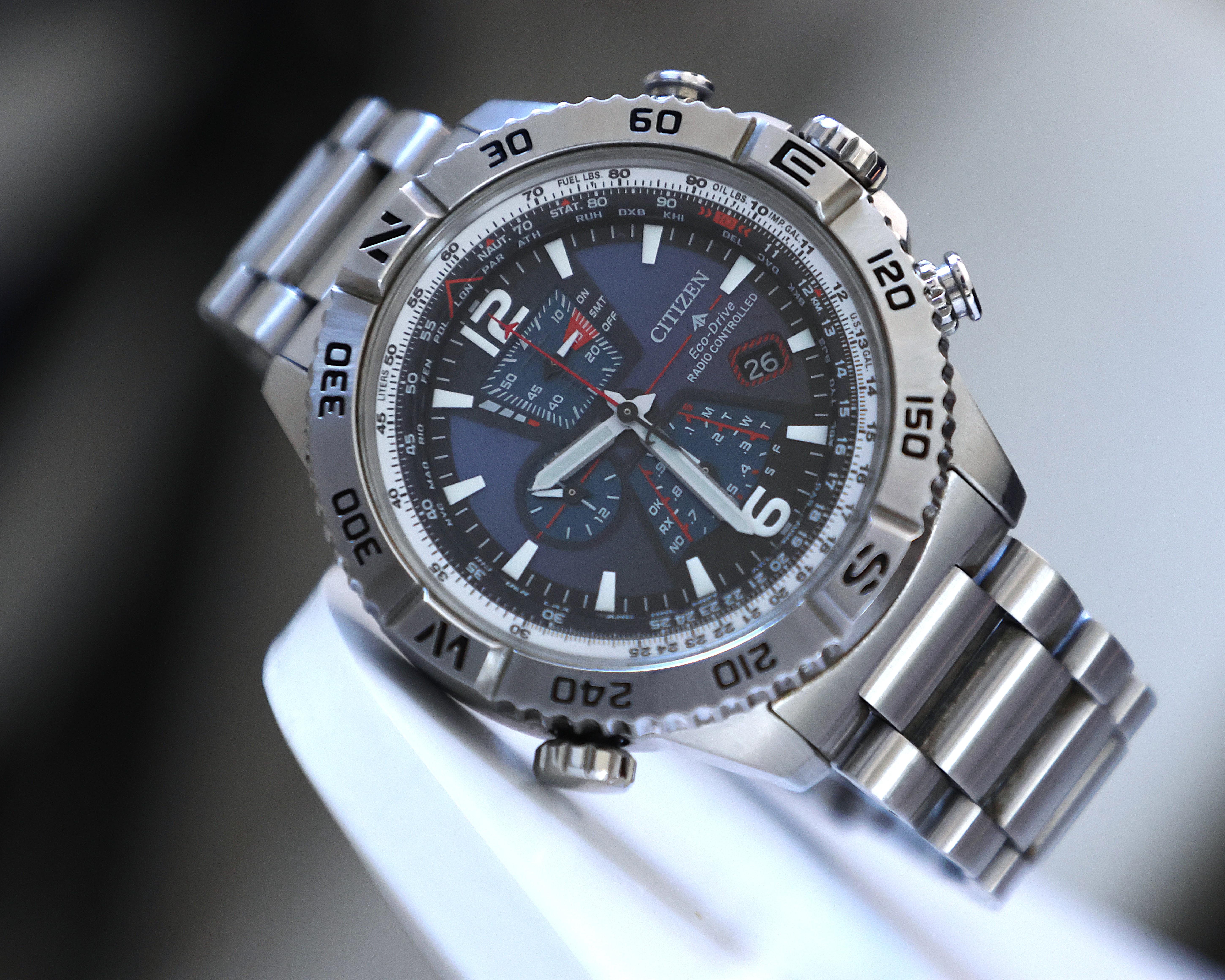 Citizen Eco-Drive Promaster Navihawk A.T Chronograph Men's Watch - AT8220-55L