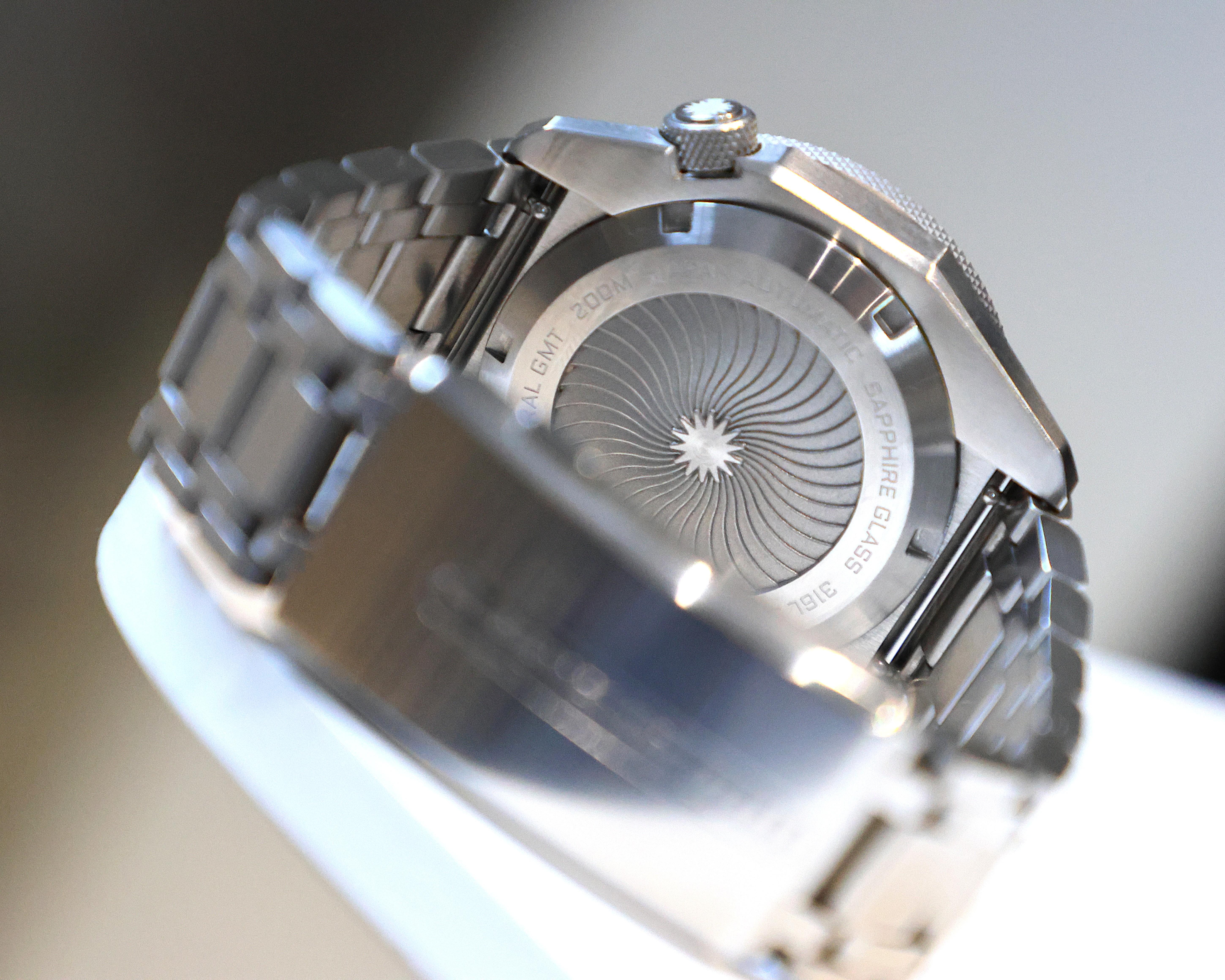 Revelot R10 Admiral GMT Molten Steel – Seiko NH34 Automatic Watch - RRP £312