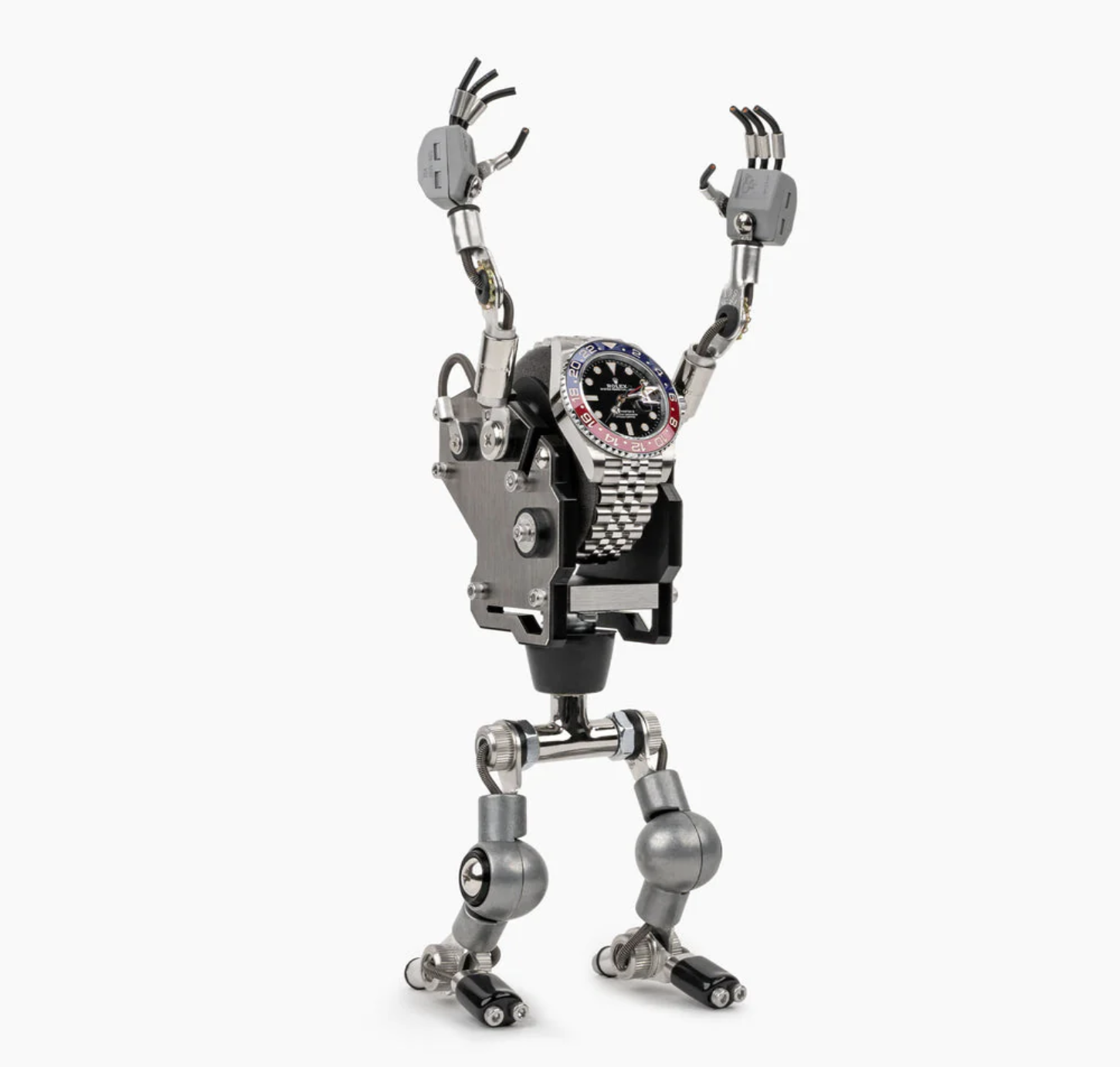 Robotoy “Spud” – Handmade Posable Robot Watch Stand & Display Holder RRP £249.00