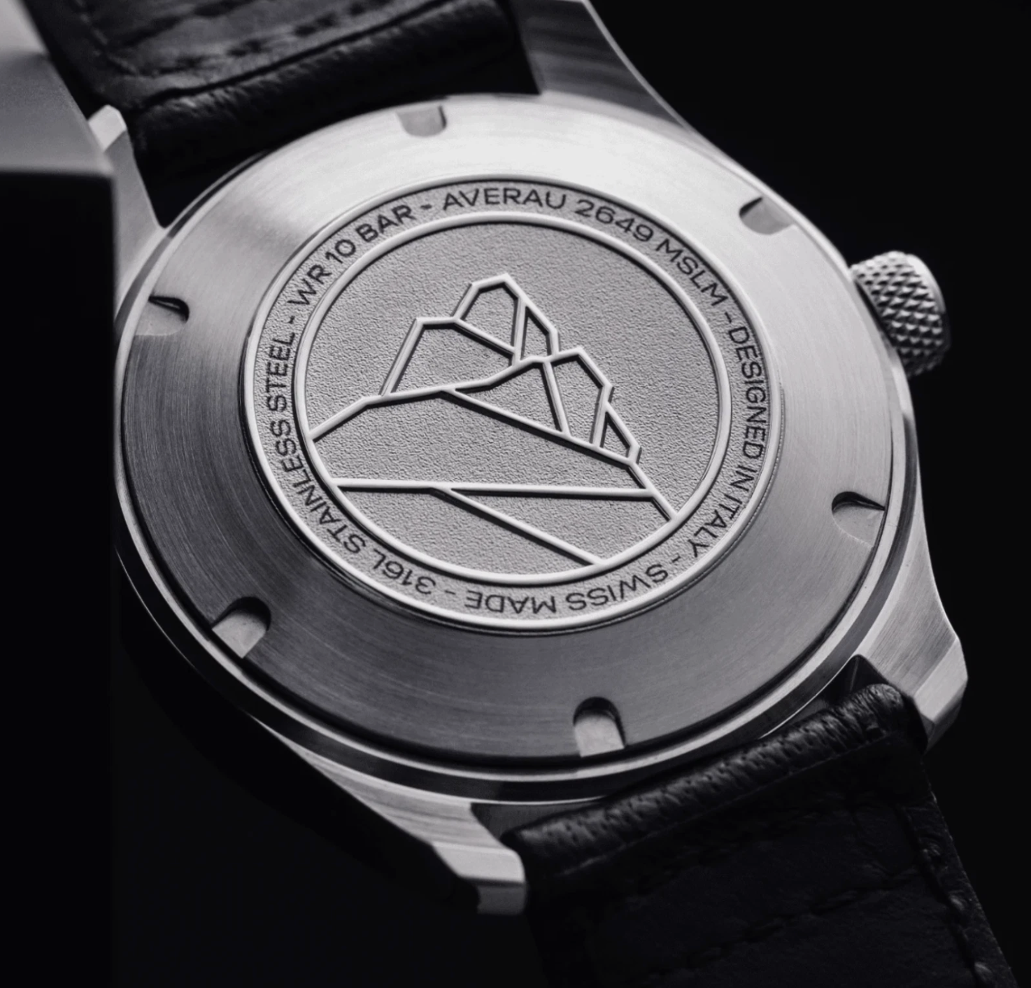 Echo Neutra Averau Moon Phase Blue 39mm Automatic Watch --