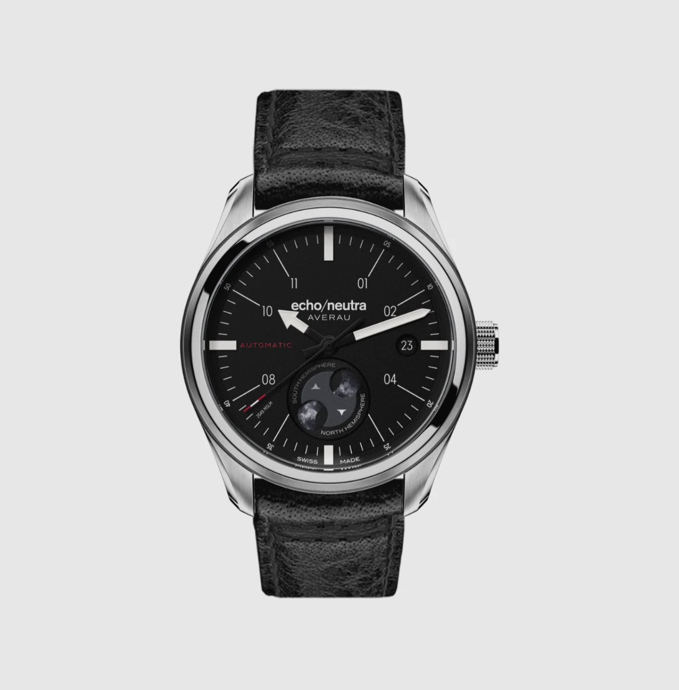 Echo Neutra Averau Moon Phase Blue 39mm Automatic Watch --