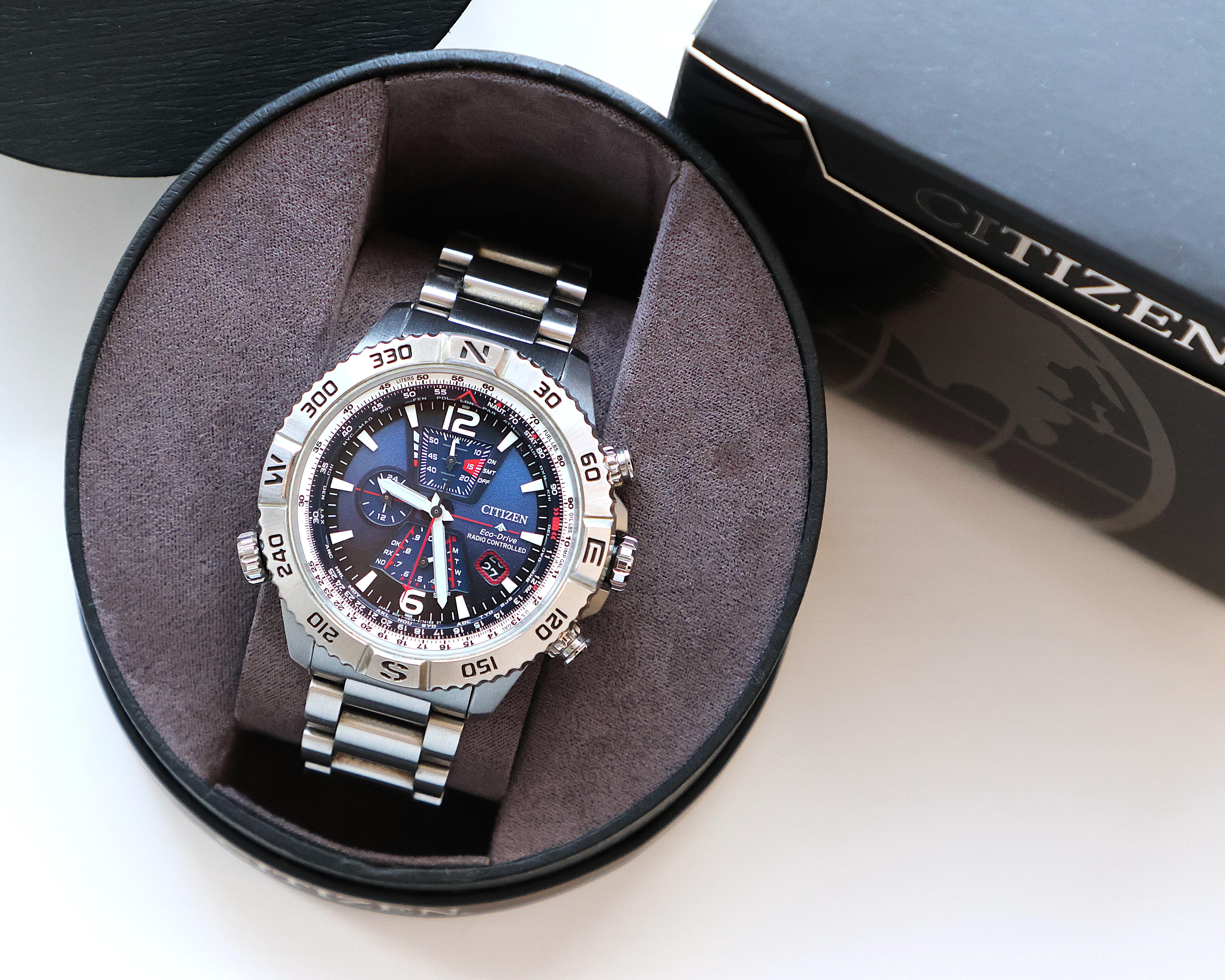 Citizen Eco-Drive Promaster Navihawk A.T Chronograph Men's Watch - AT8220-55L