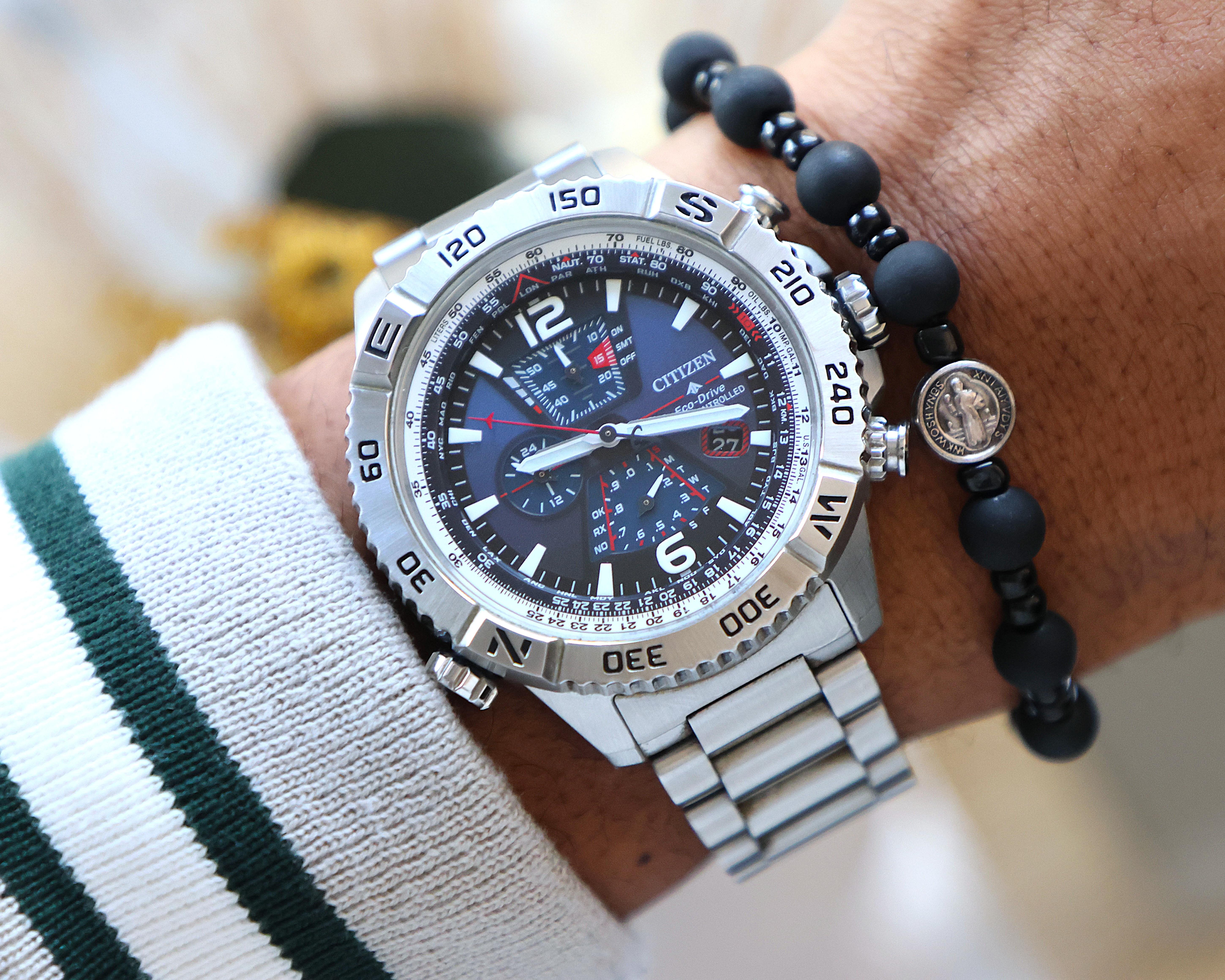 Citizen Eco-Drive Promaster Navihawk A.T Chronograph Men's Watch - AT8220-55L