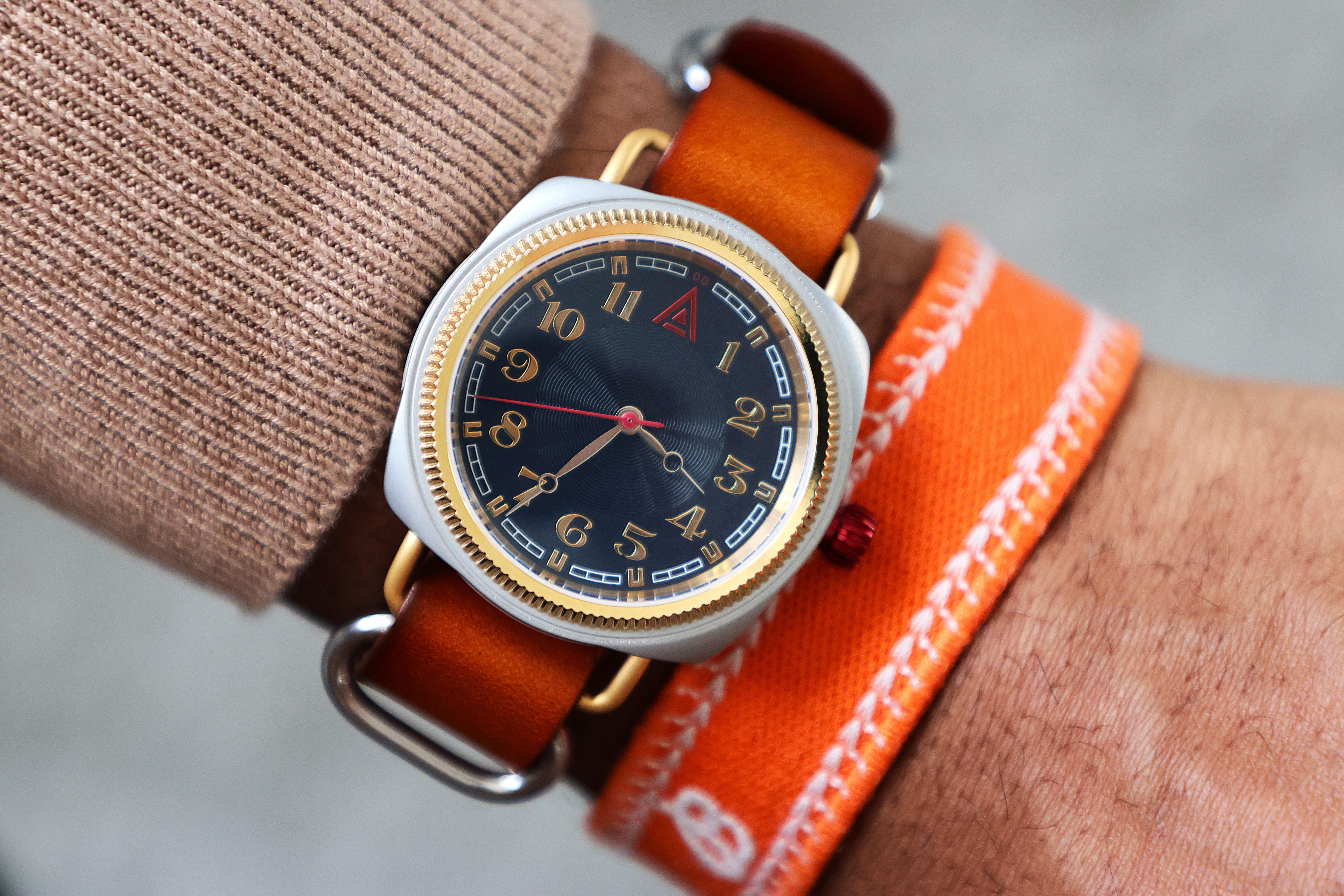 WT AUTHOR Watch 39mm Model Nº 1929 Blue Dial - British Made Limited Edition