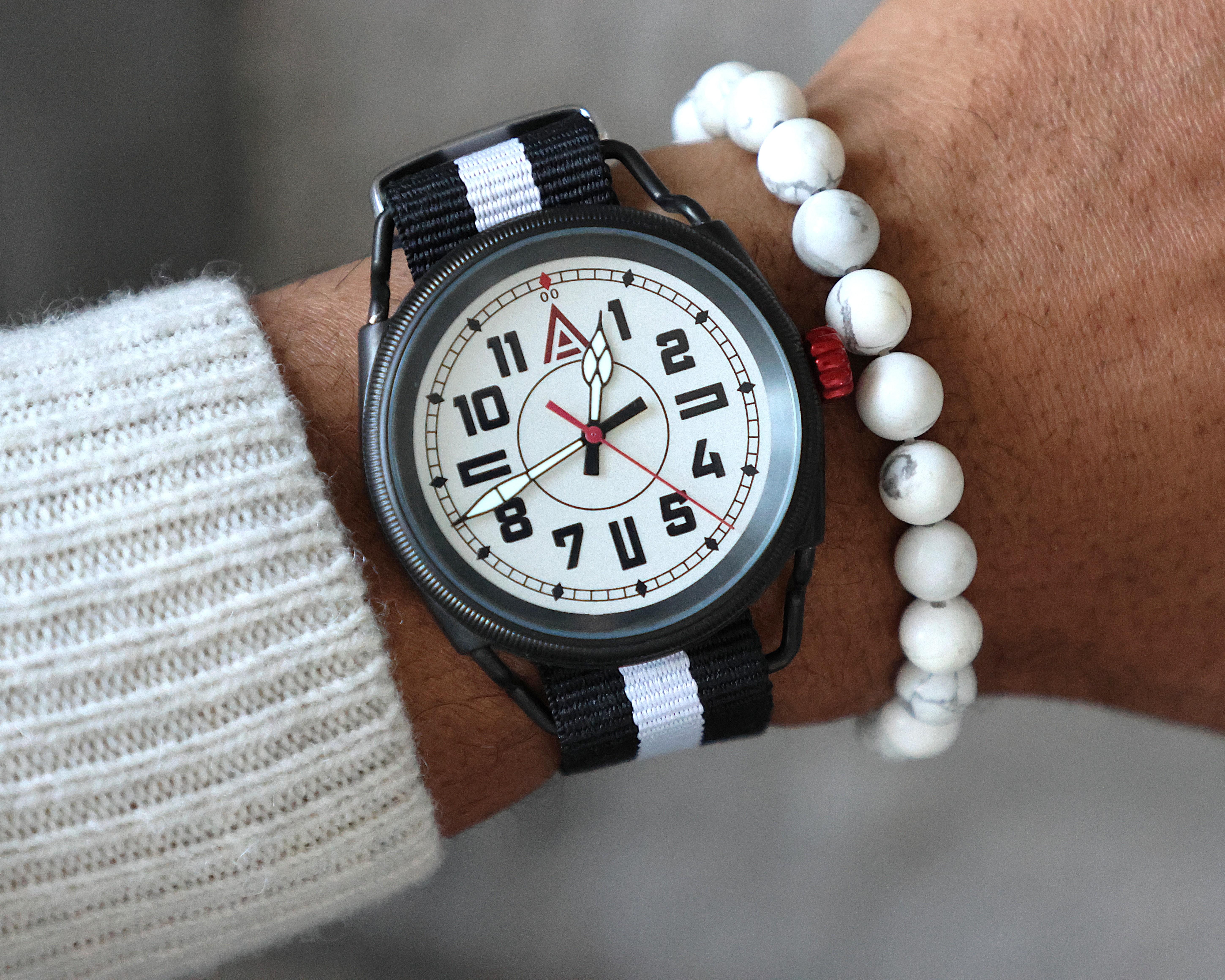 WT AUTHOR Men's Watch Model Nº 1914 White Dial - British Made & Limited Edition