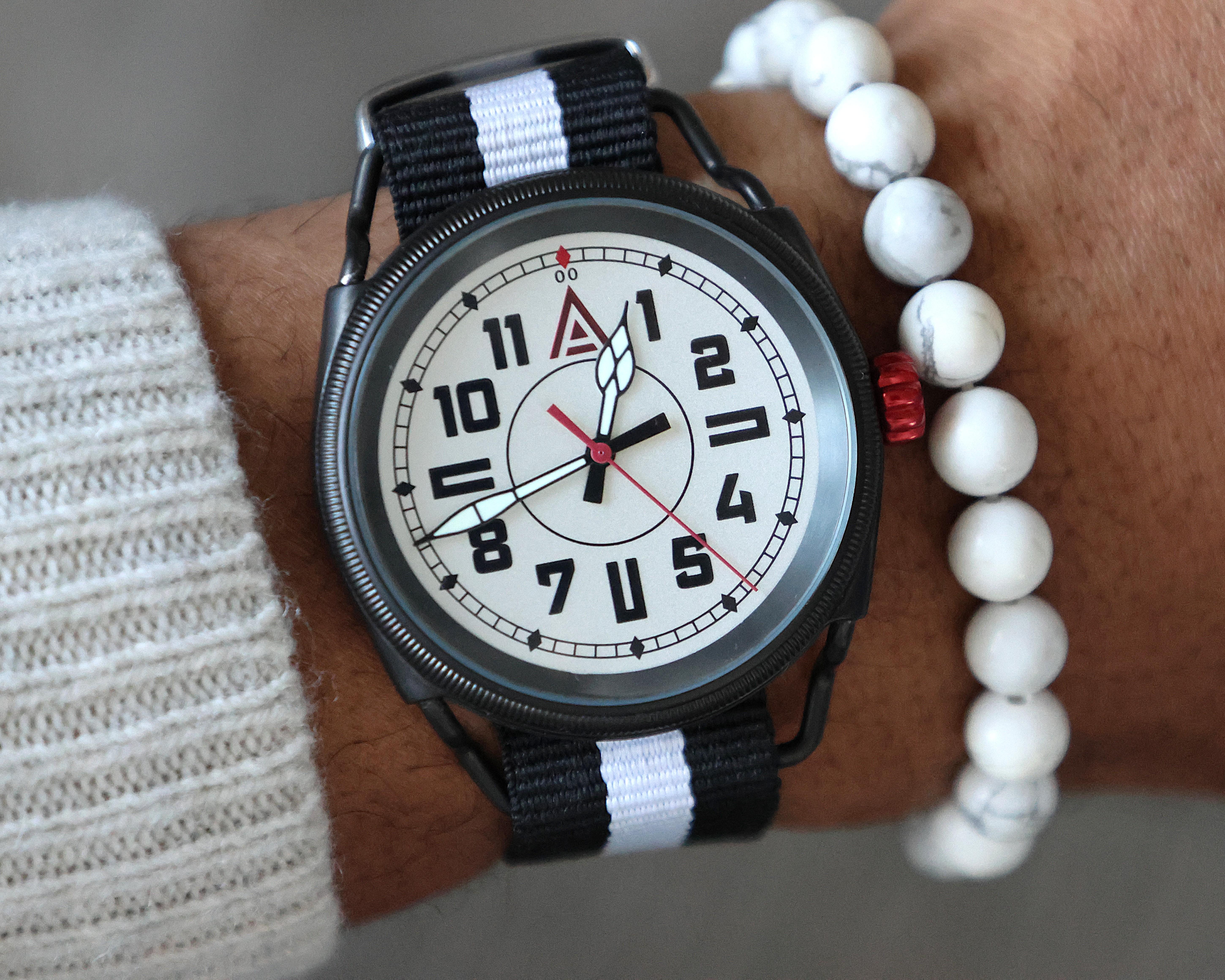 WT AUTHOR Men's Watch Model Nº 1914 White Dial - British Made & Limited Edition