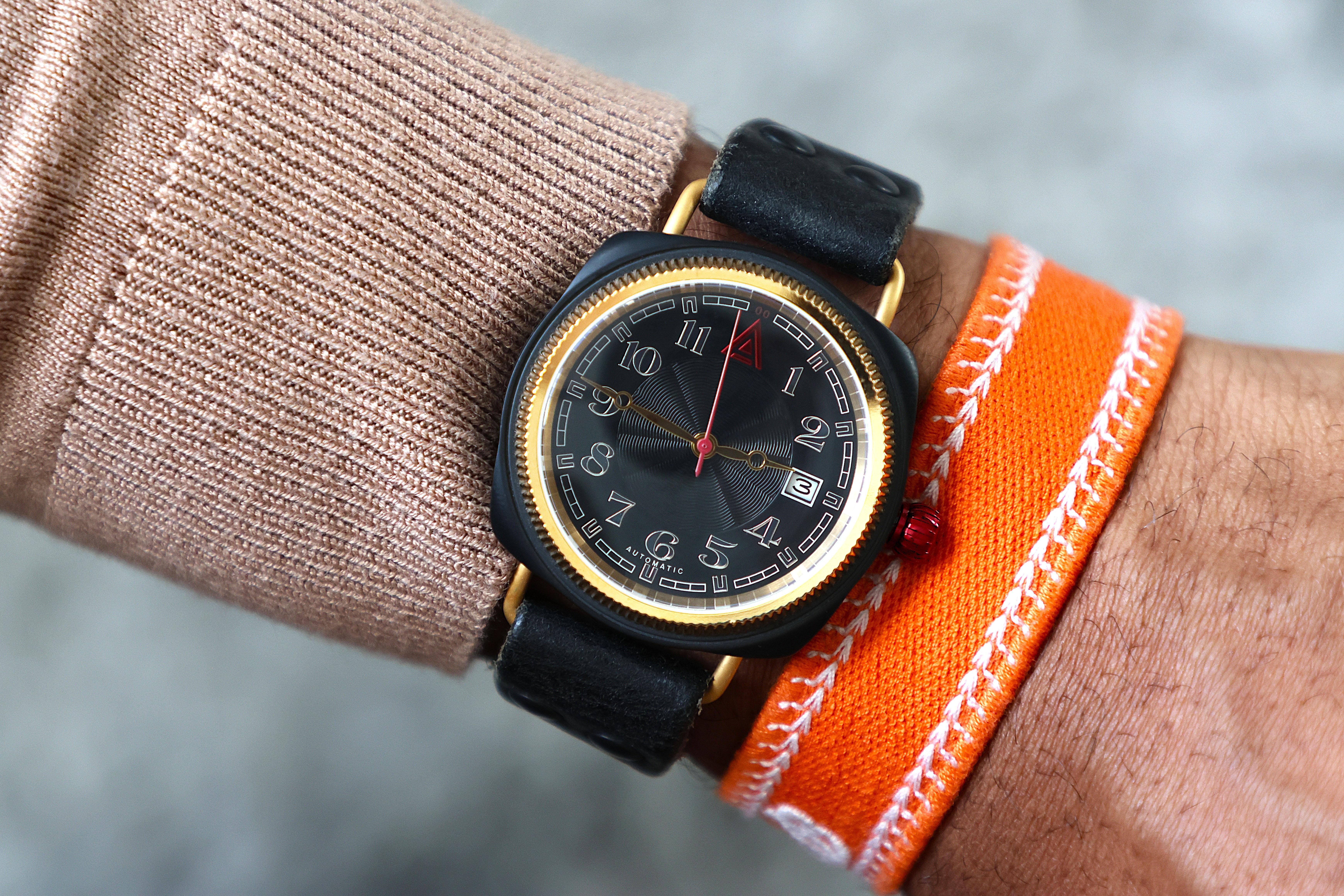 WT AUTHOR Automatic Watch Model Nº 1929 Black - British Made & Limited Edition