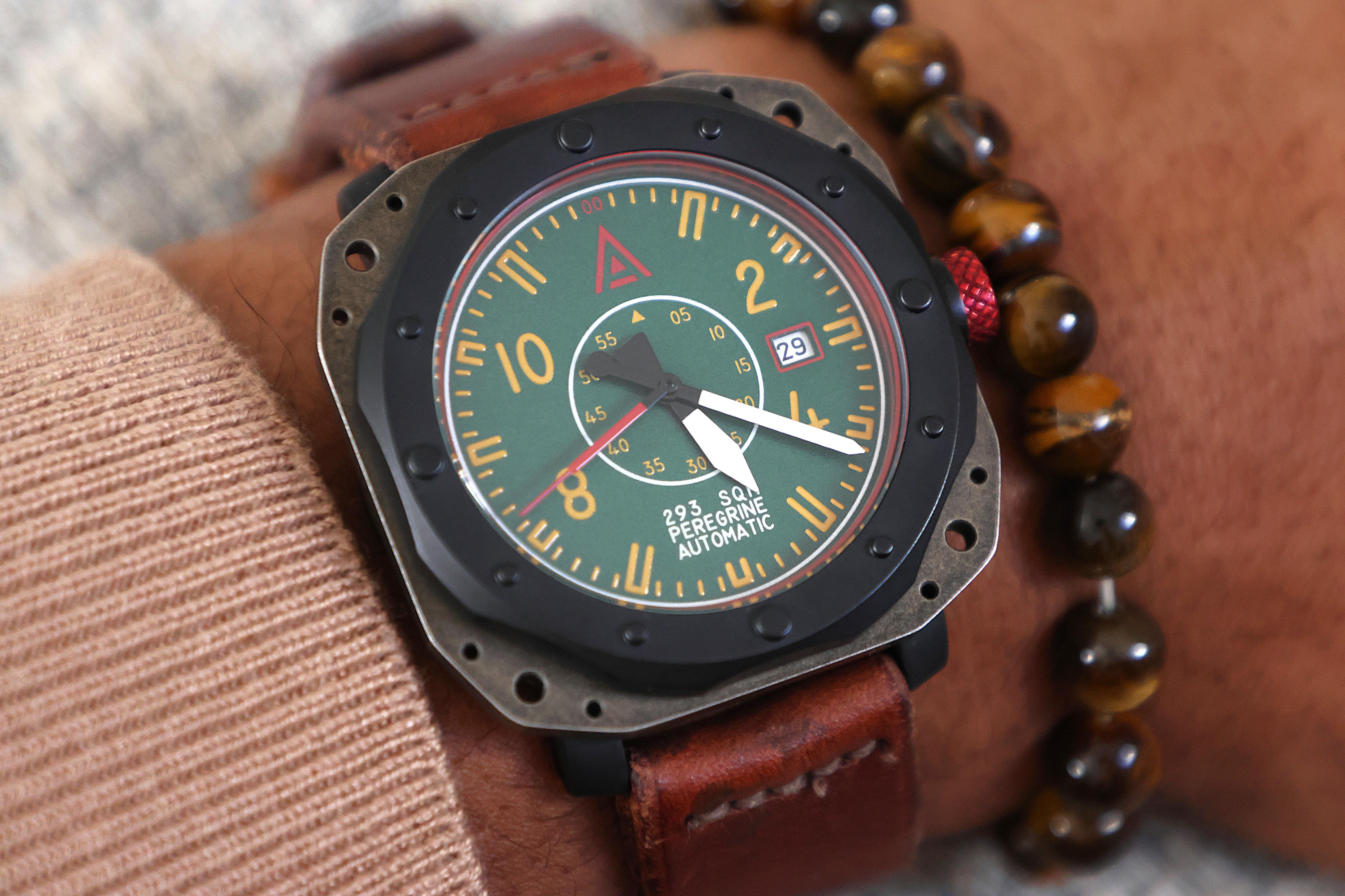 WT AUTHOR Watch Nº 1940 Green Dial Automatic Men's Watch