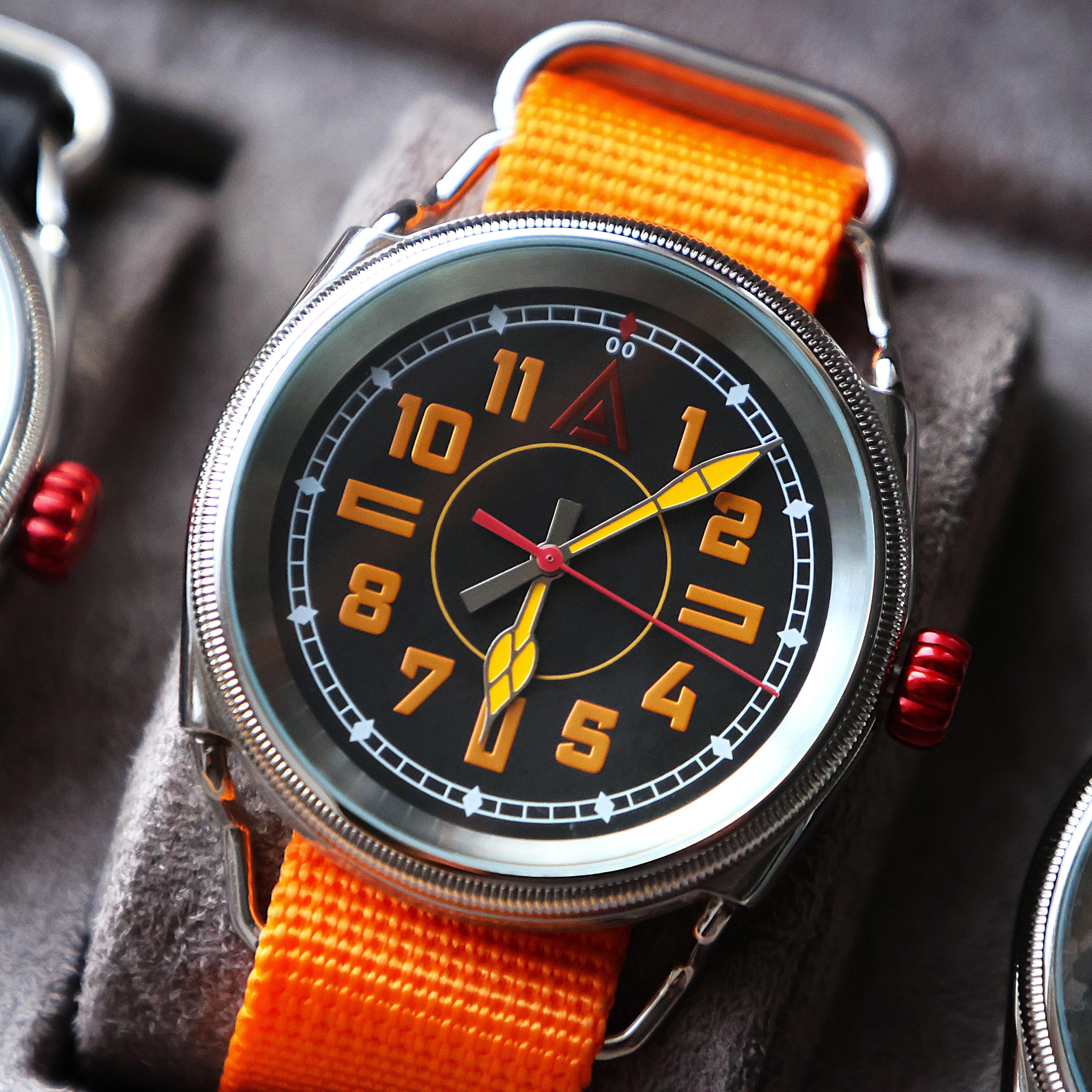 WT AUTHOR Men's Watch Model Nº 1914 Black Dial - British Made & Limited Edition